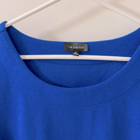 The Limited, size M, high neck, boxy cropped blouse. - Picture 2 of 3